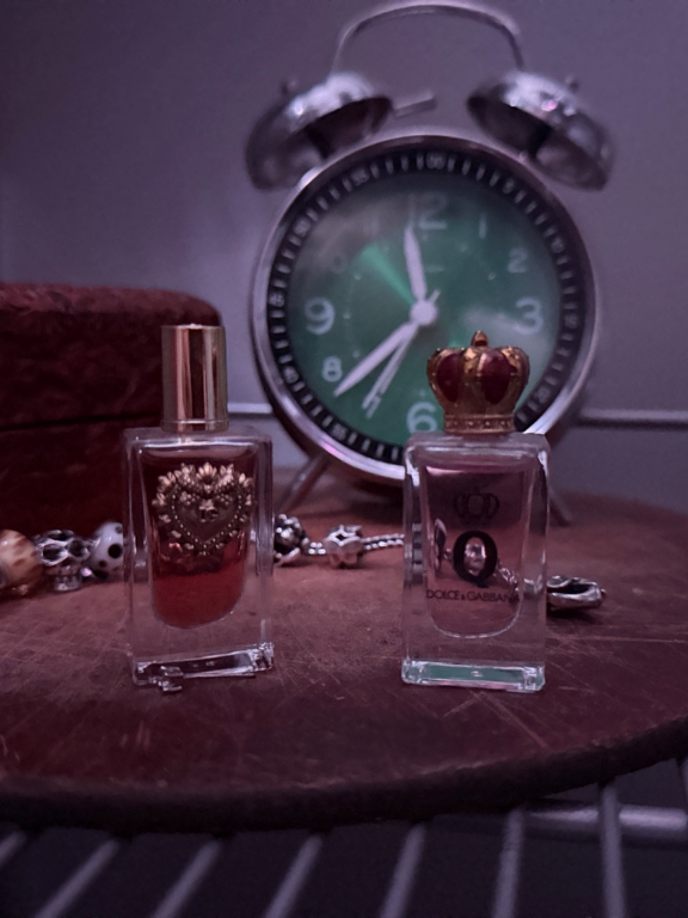 Dolce & Gabbana Devotion Eau de Parfum and Dolce&Gabbana Q Eau de Parfum minis.